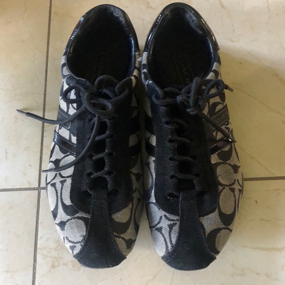 Black Coach Sneakers